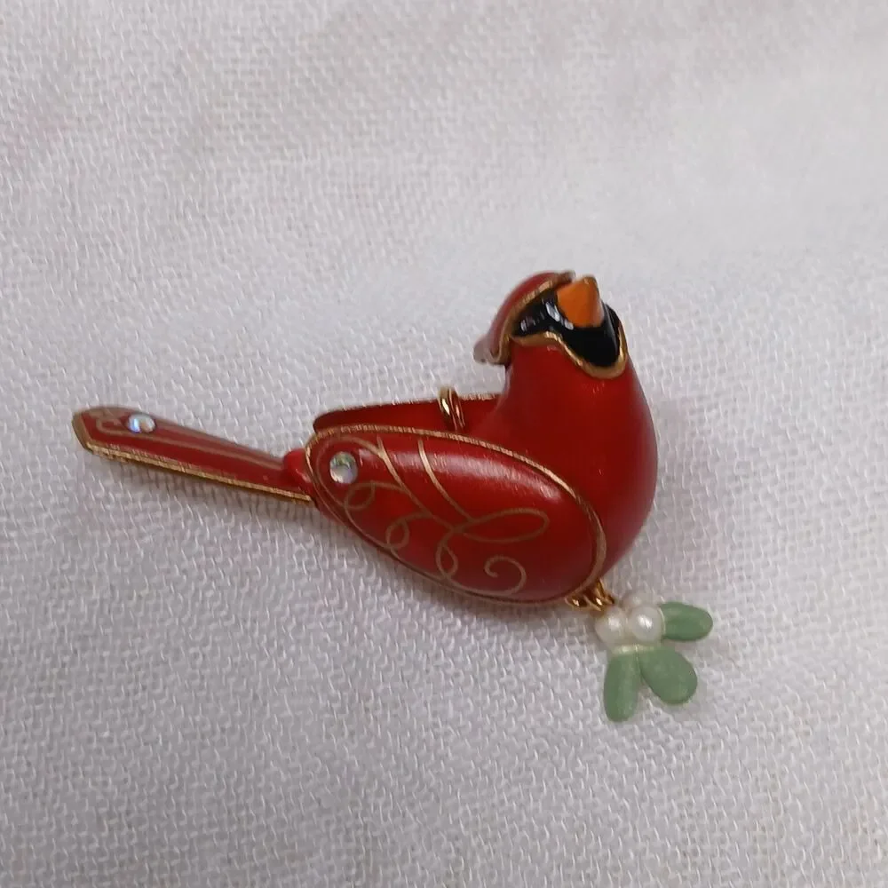 Rare Hallmark Keepsake Miniature Northern Cardinal Ornament 2009